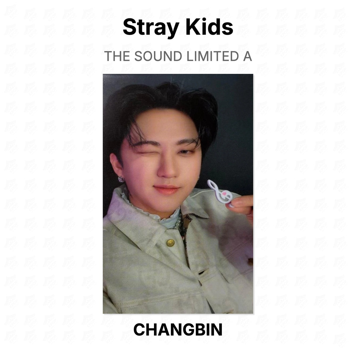 Stray Kids THE SOUND LIMITED A Official Photocard