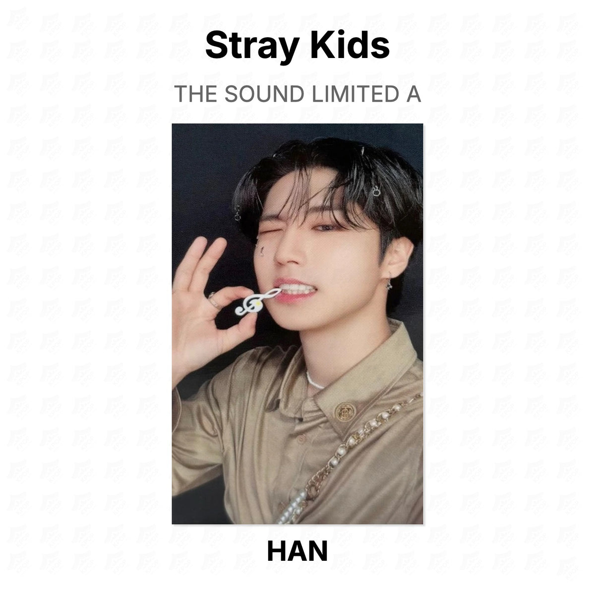 Stray Kids THE SOUND LIMITED A Official Photocard