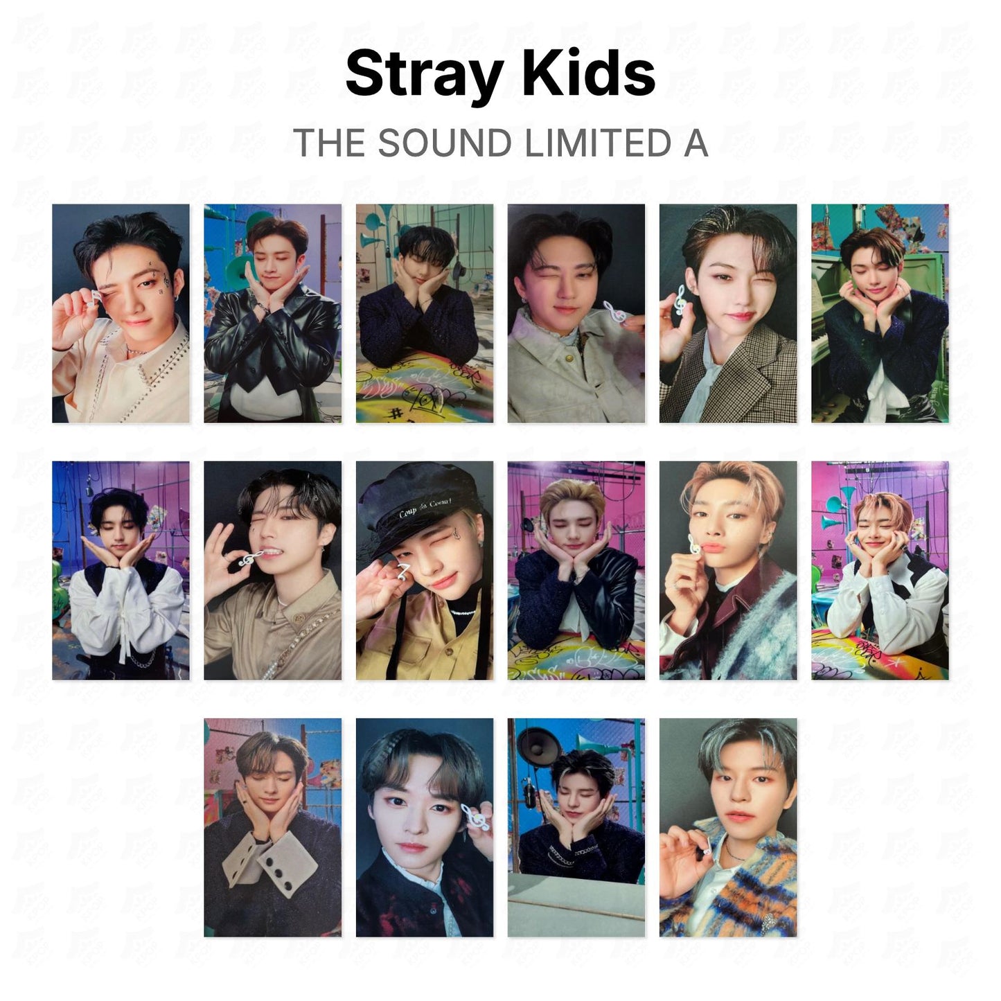 Stray Kids THE SOUND LIMITED A Official Photocard