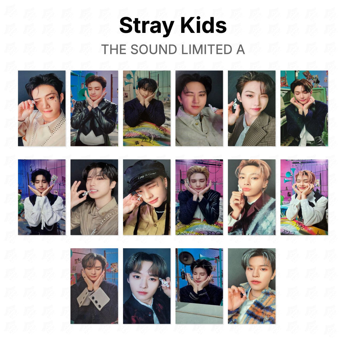 Stray Kids THE SOUND LIMITED A Official Photocard
