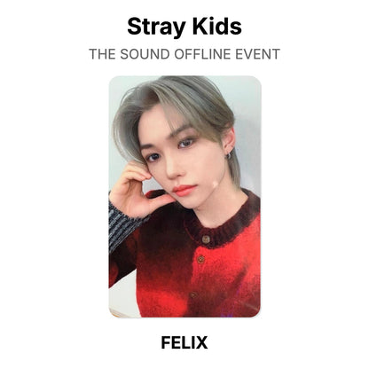 Stray Kids THE SOUND OFFLINE EVENT virallinen Photocard