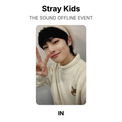 Stray Kids THE SOUND OFFLINE EVENT virallinen Photocard