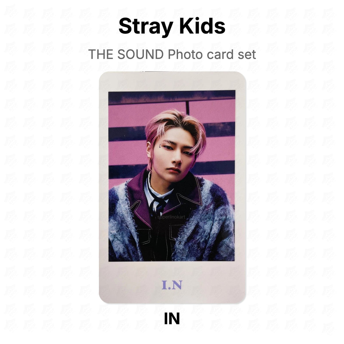 Stray Kids THE SOUND Photo card set 公式フォトカード