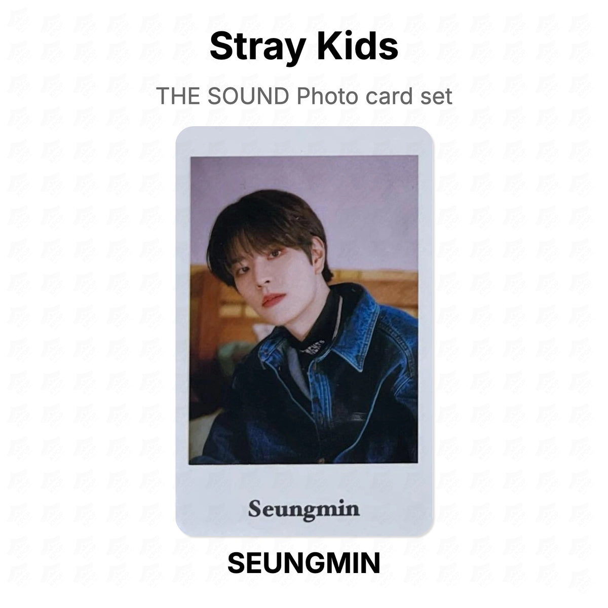 Stray Kids THE SOUND Photo card set 公式フォトカード