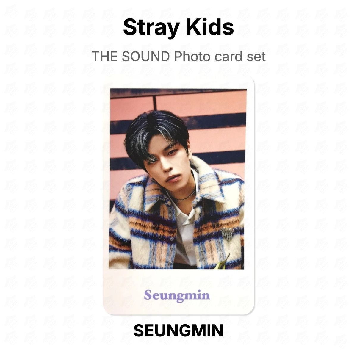 Stray Kids THE SOUND Photo card set 公式フォトカード