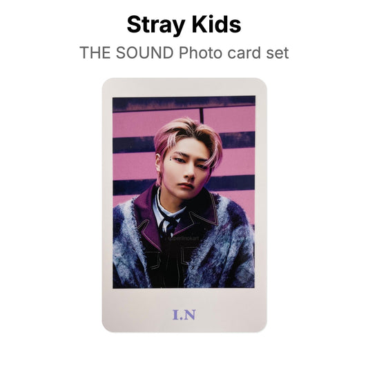 Stray Kids THE SOUND Photo card set Official Photocard