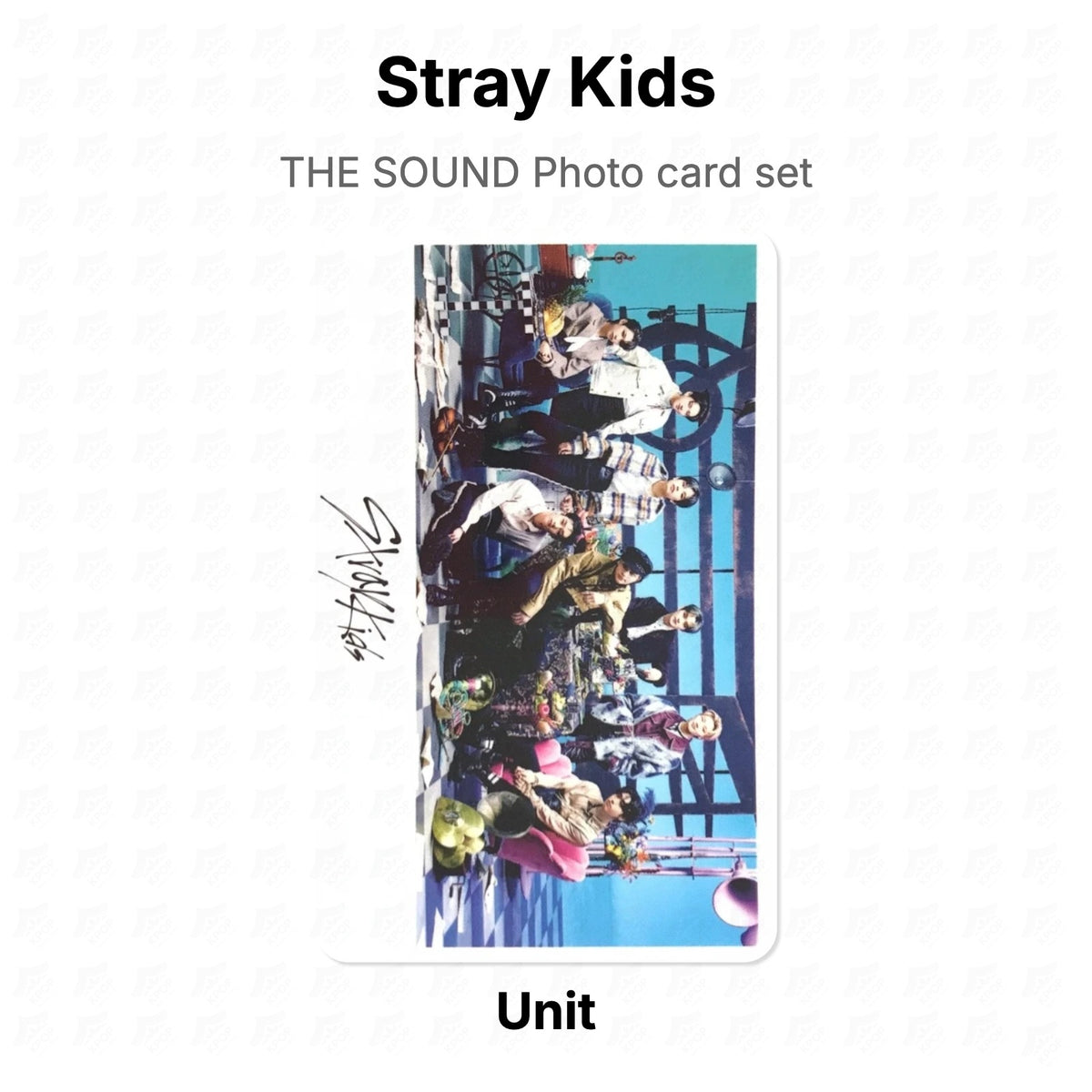 Stray Kids THE SOUND Photo card set 公式フォトカード