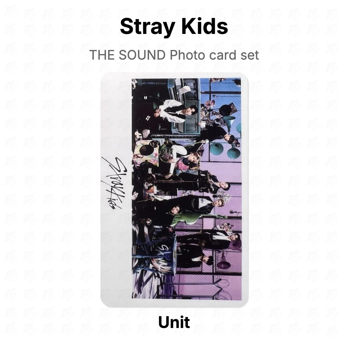 Stray Kids THE SOUND Photo card set 公式フォトカード