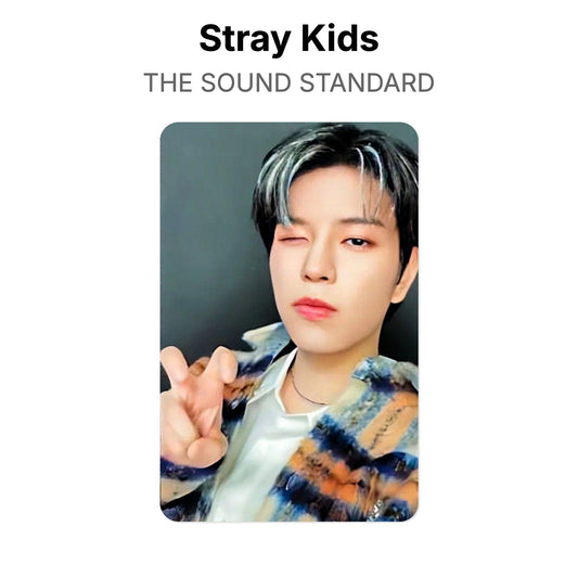 Stray Kids THE SOUND STANDARD Official Photocard