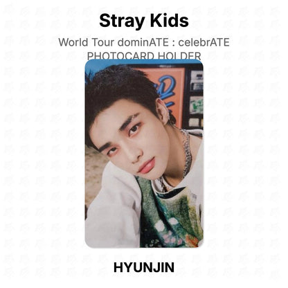 Stray Kids World Tour dominATE : celebrATE PHOTOCARD HOLDER Official Photocard