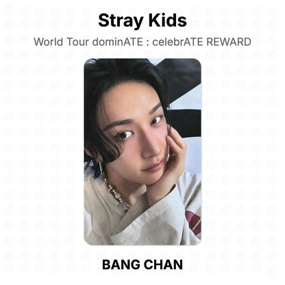 Stray Kids World Tour dominATE : celebrATE REWARD โฟโต้การ์ดของแท้