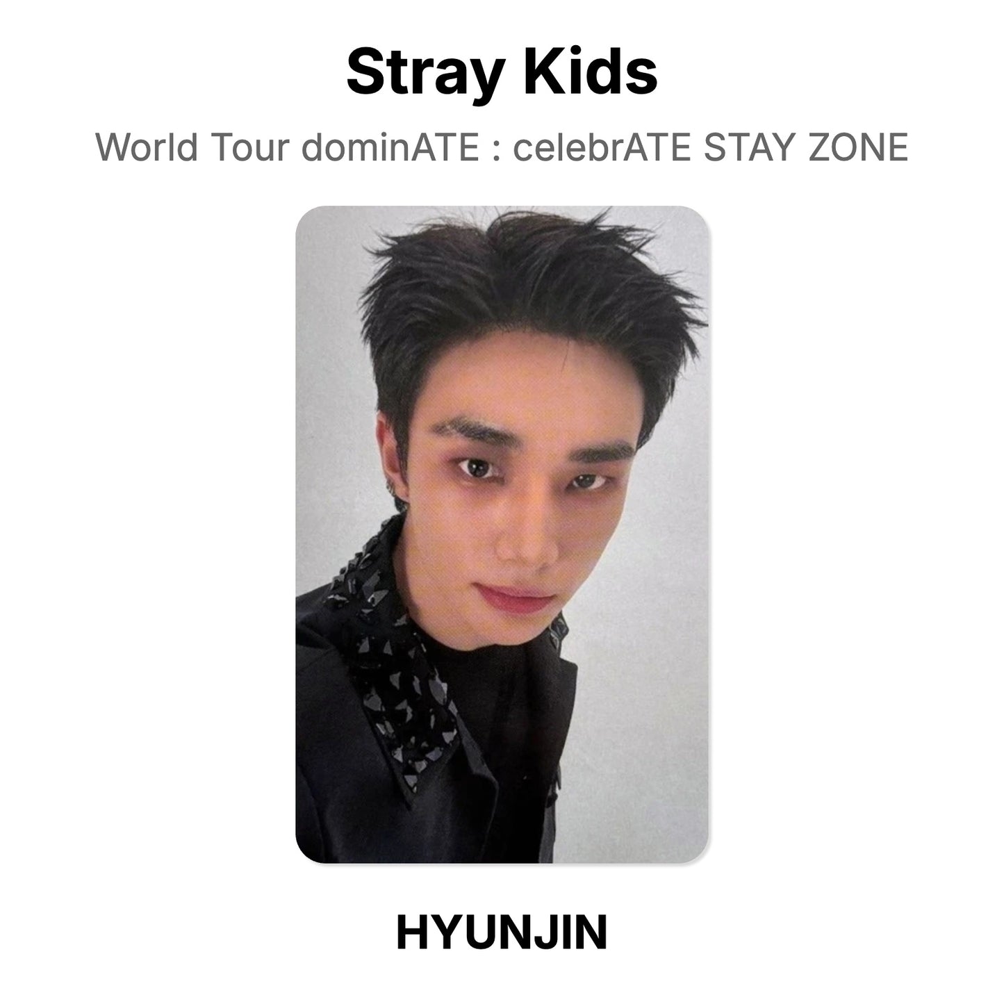 Stray Kids World Tour dominATE : celebrATE STAY ZONE Offizielle Photocard