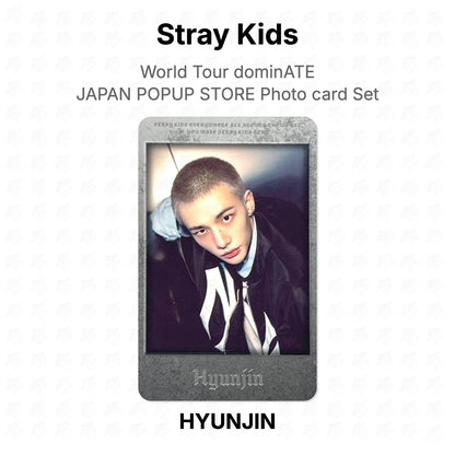 Stray Kids World Tour dominATE JAPAN POPUP STORE Photo card Set Official Photocard