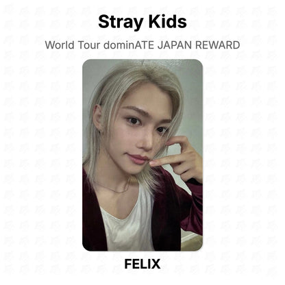 Stray Kids World Tour dominATE JAPAN REWARD Official Photocard