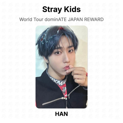 Stray Kids World Tour dominATE JAPAN REWARD Official Photocard