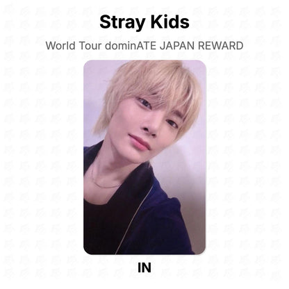 Stray Kids World Tour dominATE JAPAN REWARD Official Photocard