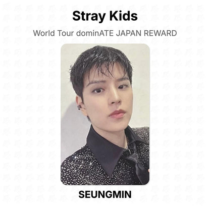 Stray Kids World Tour dominATE JAPAN REWARD Official Photocard