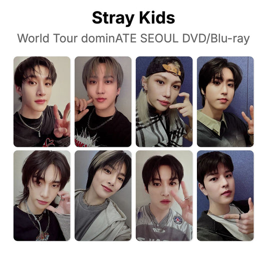 Stray Kids World Tour dominATE SEOUL DVD/Blu-ray Official Photocard