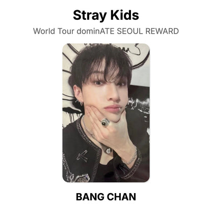 Stray Kids World Tour dominATE SEOUL REWARD photocard resmi