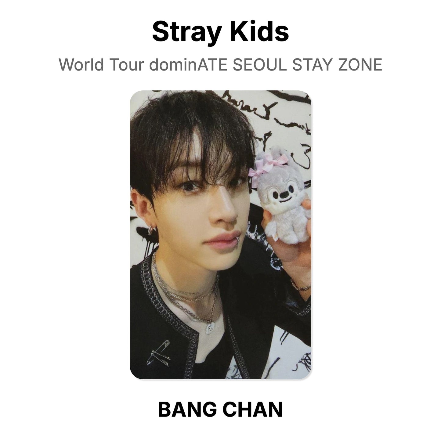 Stray Kids World Tour dominATE SEOUL STAY ZONE photocard resmi