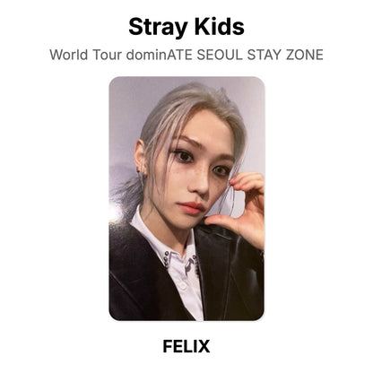 Stray Kids World Tour dominATE SEOUL STAY ZONE photocard resmi
