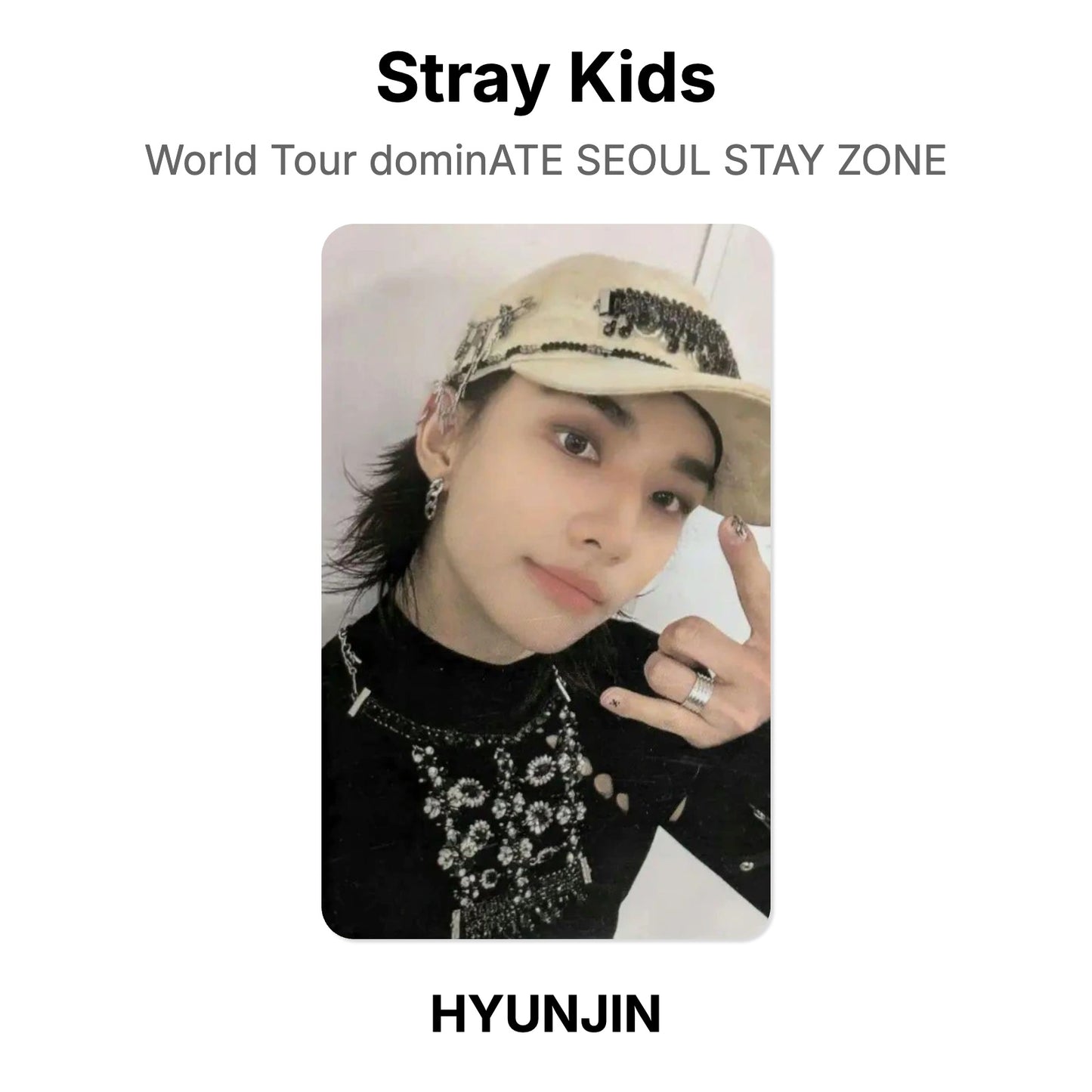 Stray Kids World Tour dominATE SEOUL STAY ZONE photocard resmi