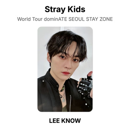 Stray Kids World Tour dominATE SEOUL STAY ZONE photocard resmi