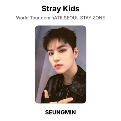 Stray Kids World Tour dominATE SEOUL STAY ZONE photocard resmi