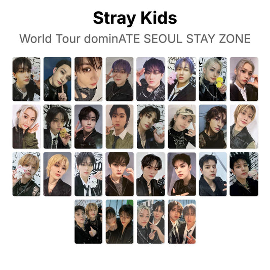 Stray Kids World Tour dominATE SEOUL STAY ZONE Official Photocard