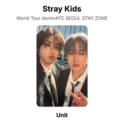 Stray Kids World Tour dominATE SEOUL STAY ZONE photocard resmi