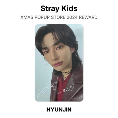 Stray Kids XMAS POPUP STORE 2024 REWARD Official Photocard