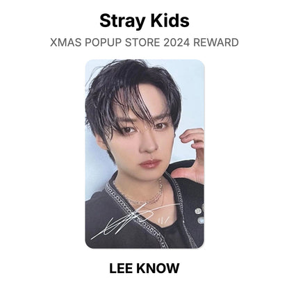 Stray Kids XMAS POPUP STORE 2024 REWARD Official Photocard