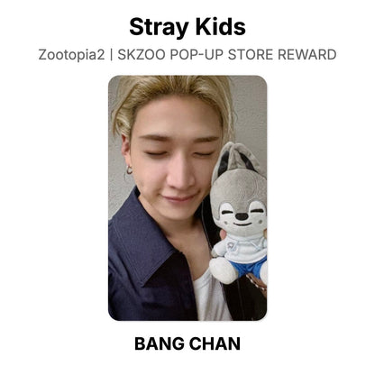 Stray Kids Zootopia2ㅣSKZOO POP-UP STORE REWARD photocard officielle