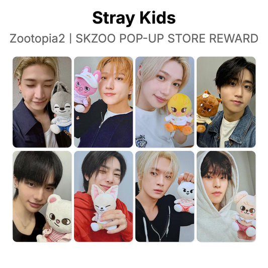 Stray Kids Zootopia2ㅣSKZOO POP-UP STORE REWARD Official Photocard
