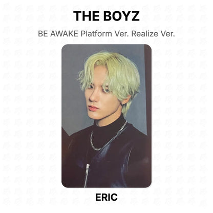 THE BOYZ BE AWAKE Platform Ver. Realize Ver. Official Photocard