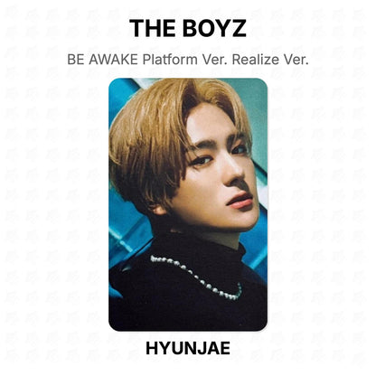 THE BOYZ BE AWAKE Platform Ver. Realize Ver. Official Photocard
