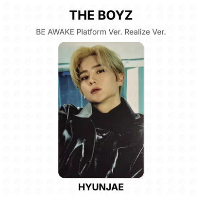 THE BOYZ BE AWAKE Platform Ver. Realize Ver. Official Photocard