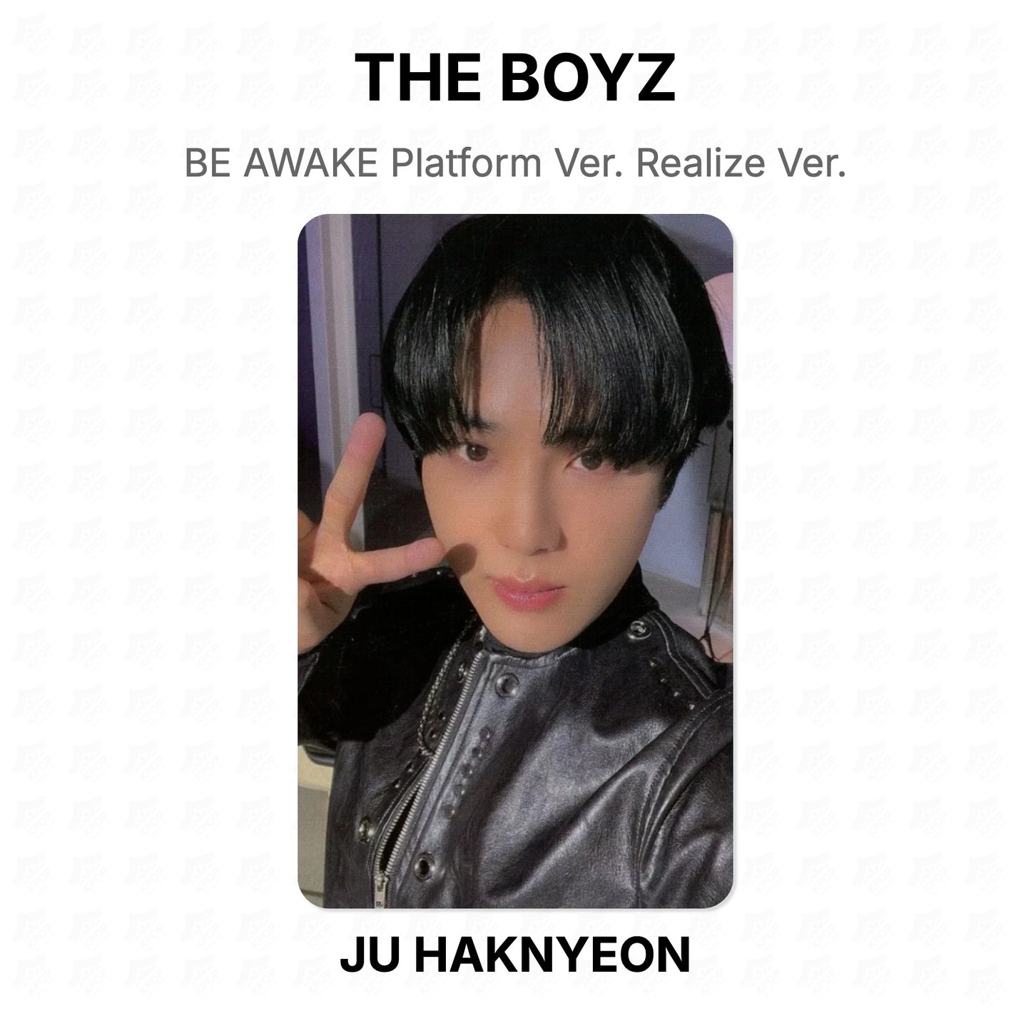 THE BOYZ BE AWAKE Platform Ver. Realize Ver. Official Photocard