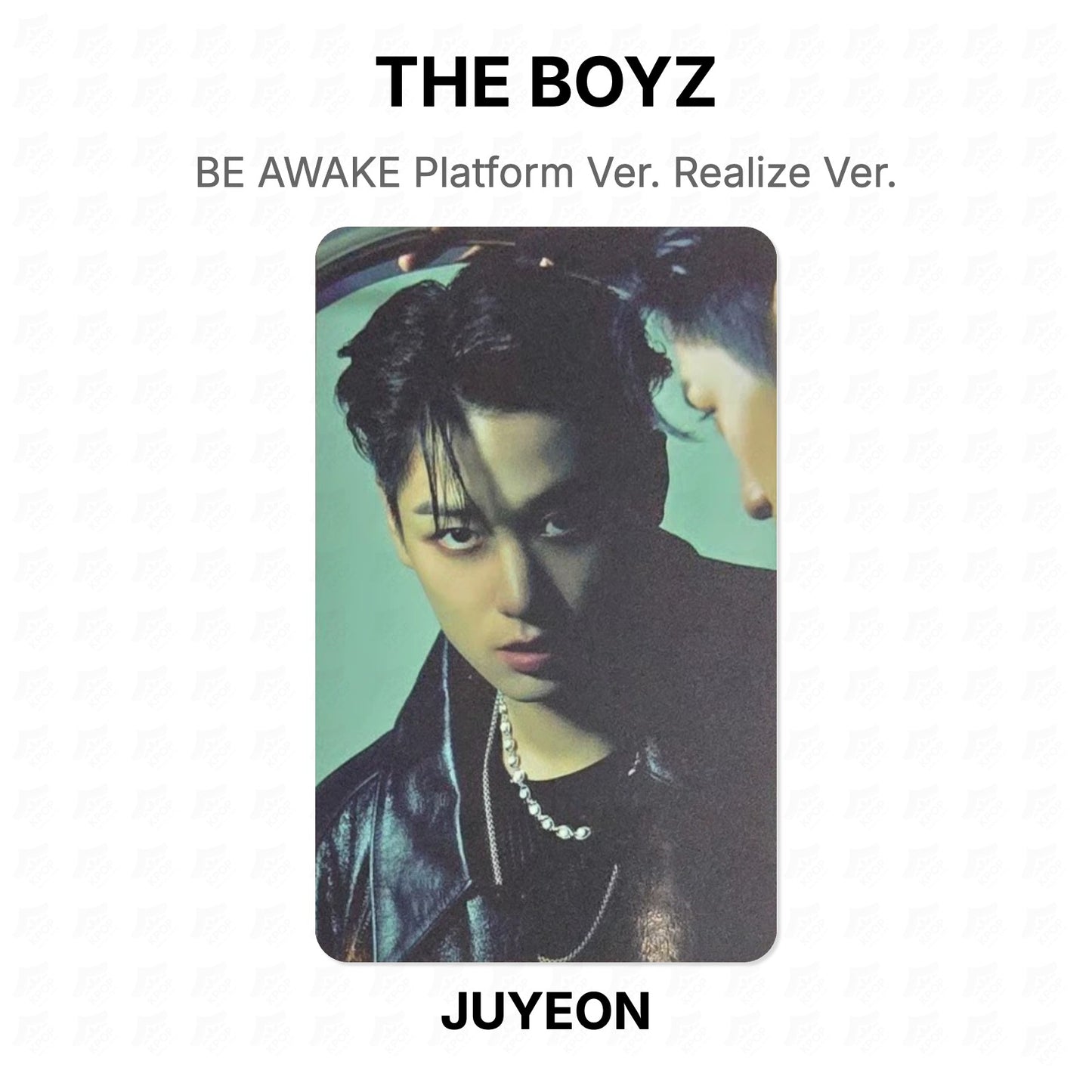 THE BOYZ BE AWAKE Platform Ver. Realize Ver. Official Photocard