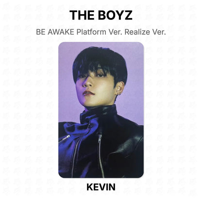 THE BOYZ BE AWAKE Platform Ver. Realize Ver. Official Photocard