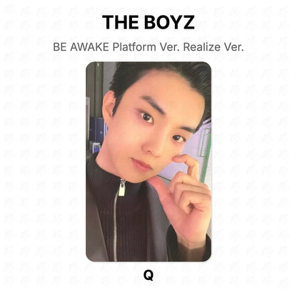 THE BOYZ BE AWAKE Platform Ver. Realize Ver. Official Photocard