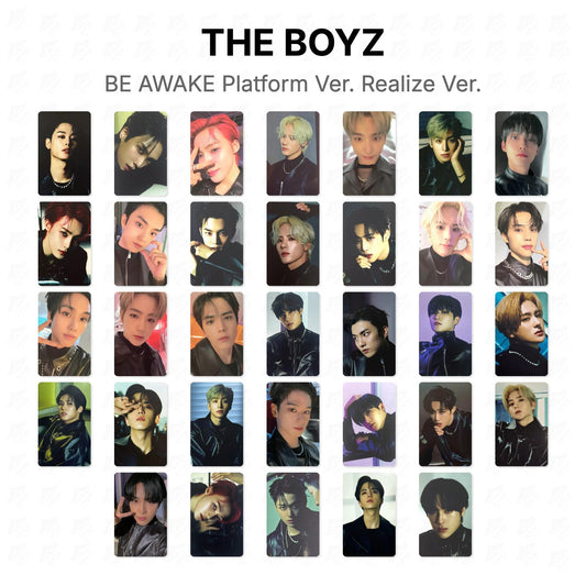THE BOYZ BE AWAKE Platform Ver. Realize Ver. Official Photocard