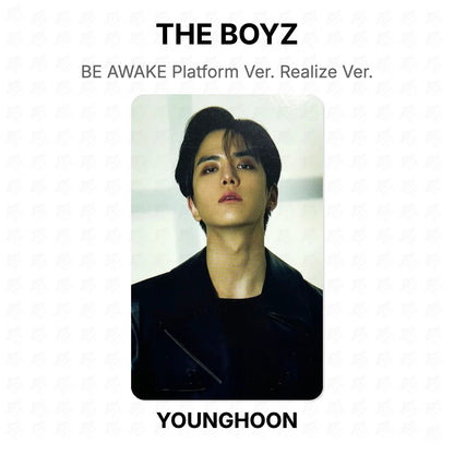 THE BOYZ BE AWAKE Platform Ver. Realize Ver. Official Photocard