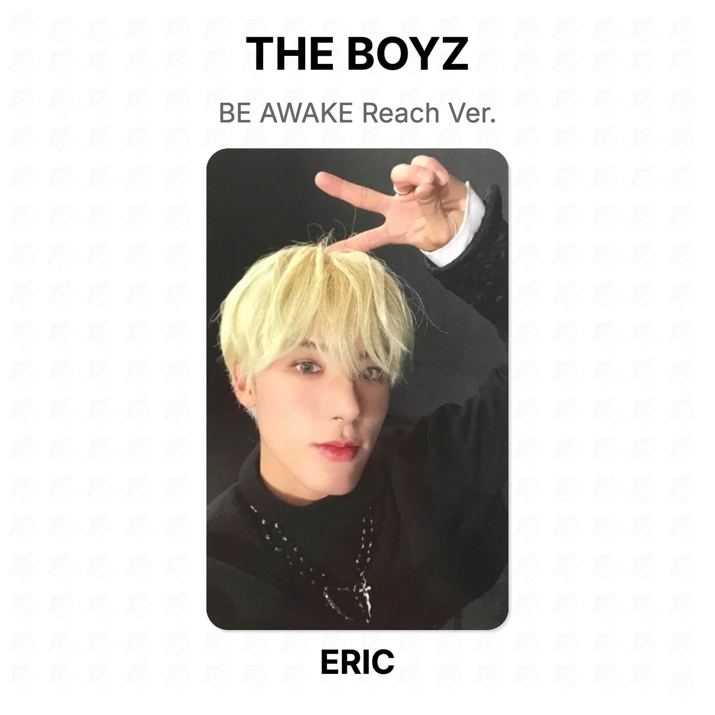 THE BOYZ BE AWAKE Reach Ver. Official Photocard