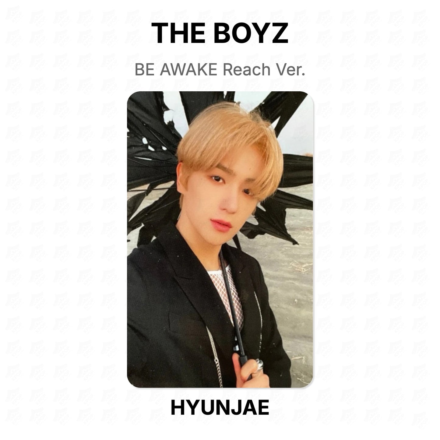 THE BOYZ BE AWAKE Reach Ver. Official Photocard