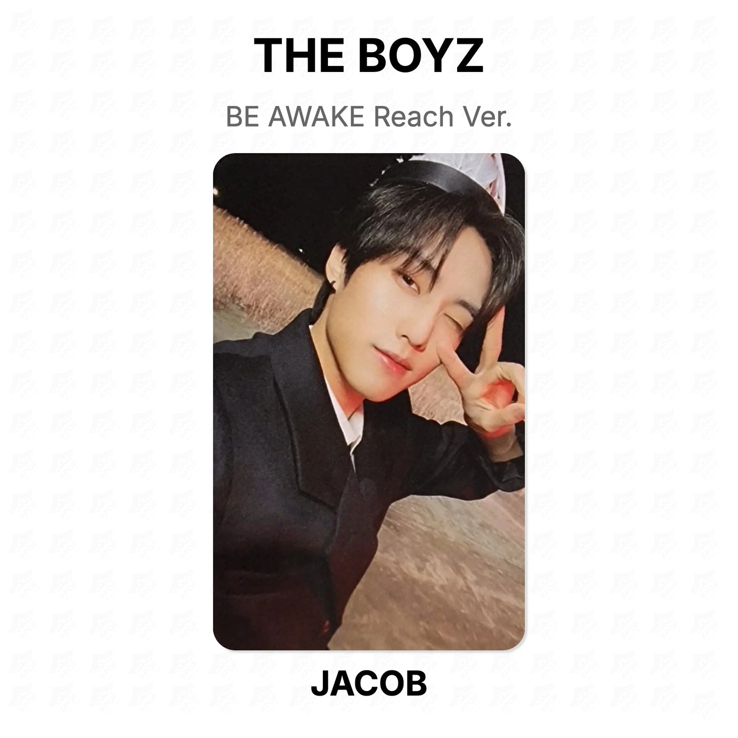 THE BOYZ BE AWAKE Reach Ver. Official Photocard