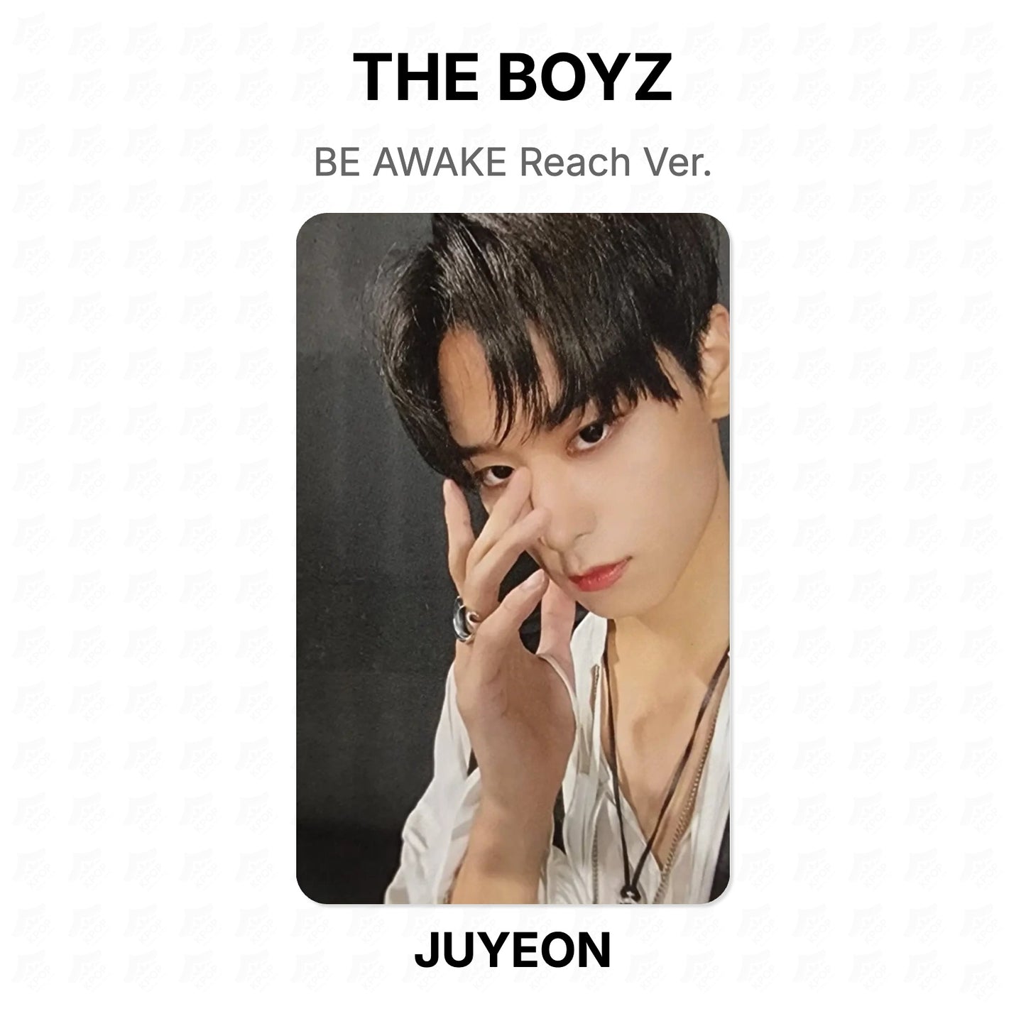 THE BOYZ BE AWAKE Reach Ver. Official Photocard