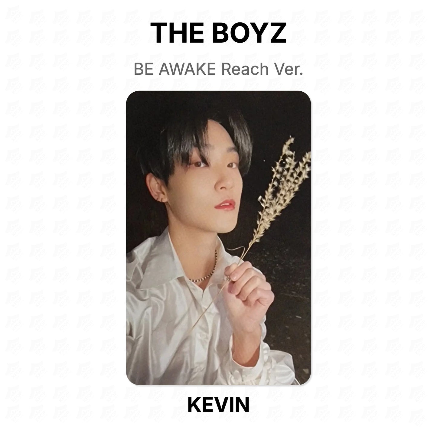 THE BOYZ BE AWAKE Reach Ver. Official Photocard