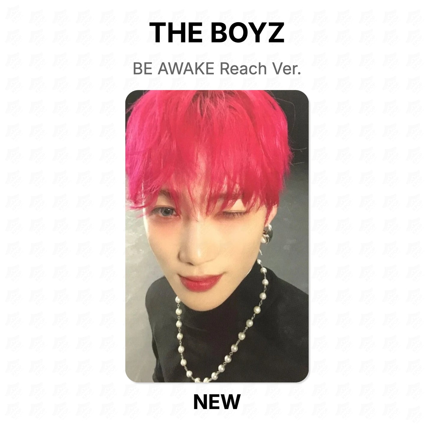 THE BOYZ BE AWAKE Reach Ver. Official Photocard