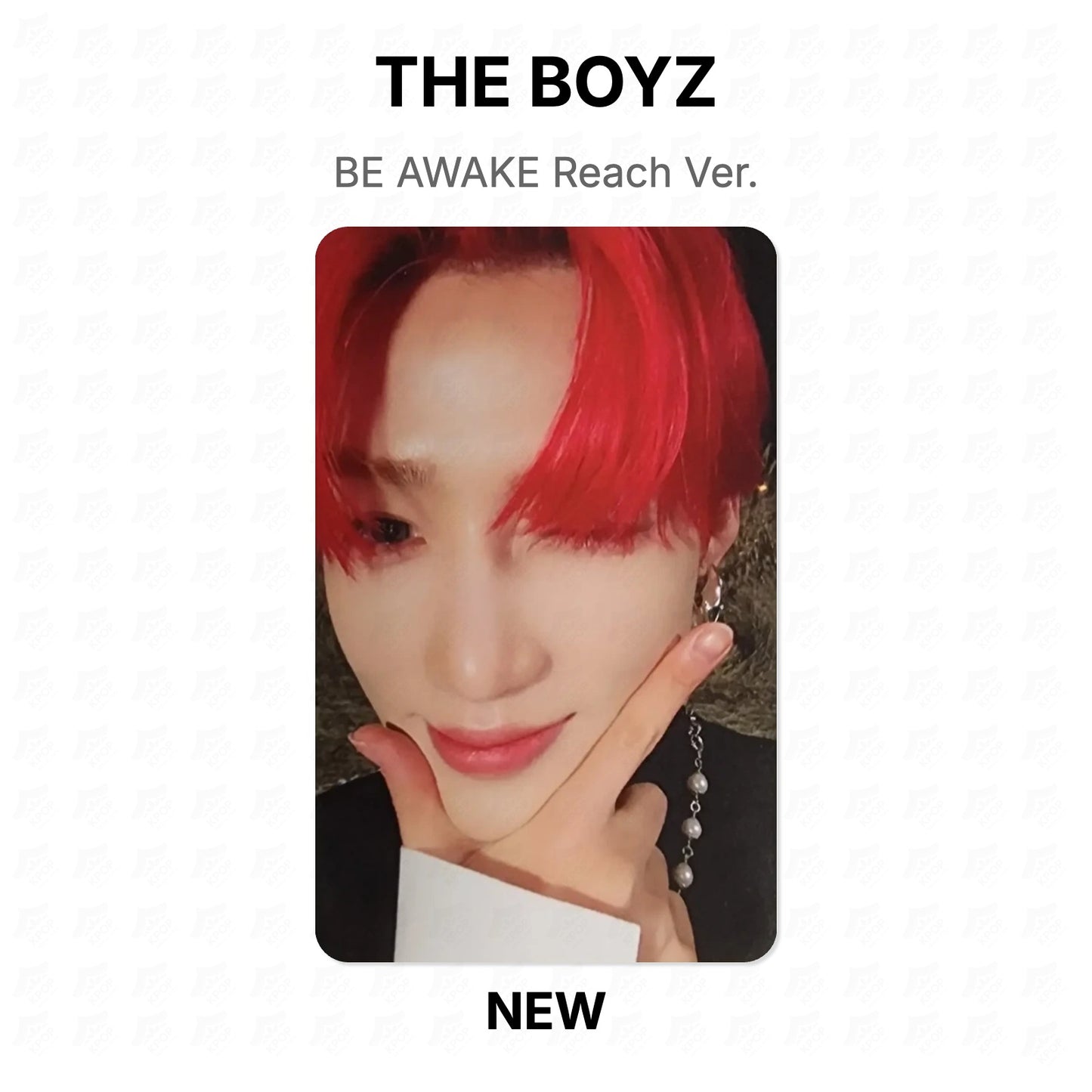 THE BOYZ BE AWAKE Reach Ver. Official Photocard